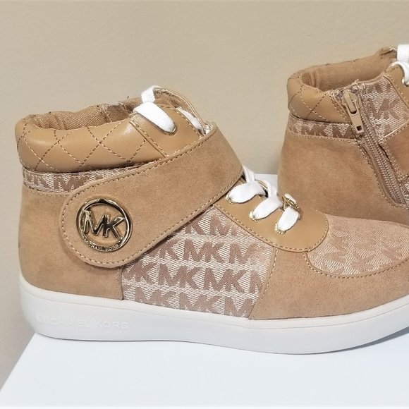 Authentic Michael Kors Sneaker Shoes, High-Tops, Size 5 - New Without Box - Picture 3 of 12